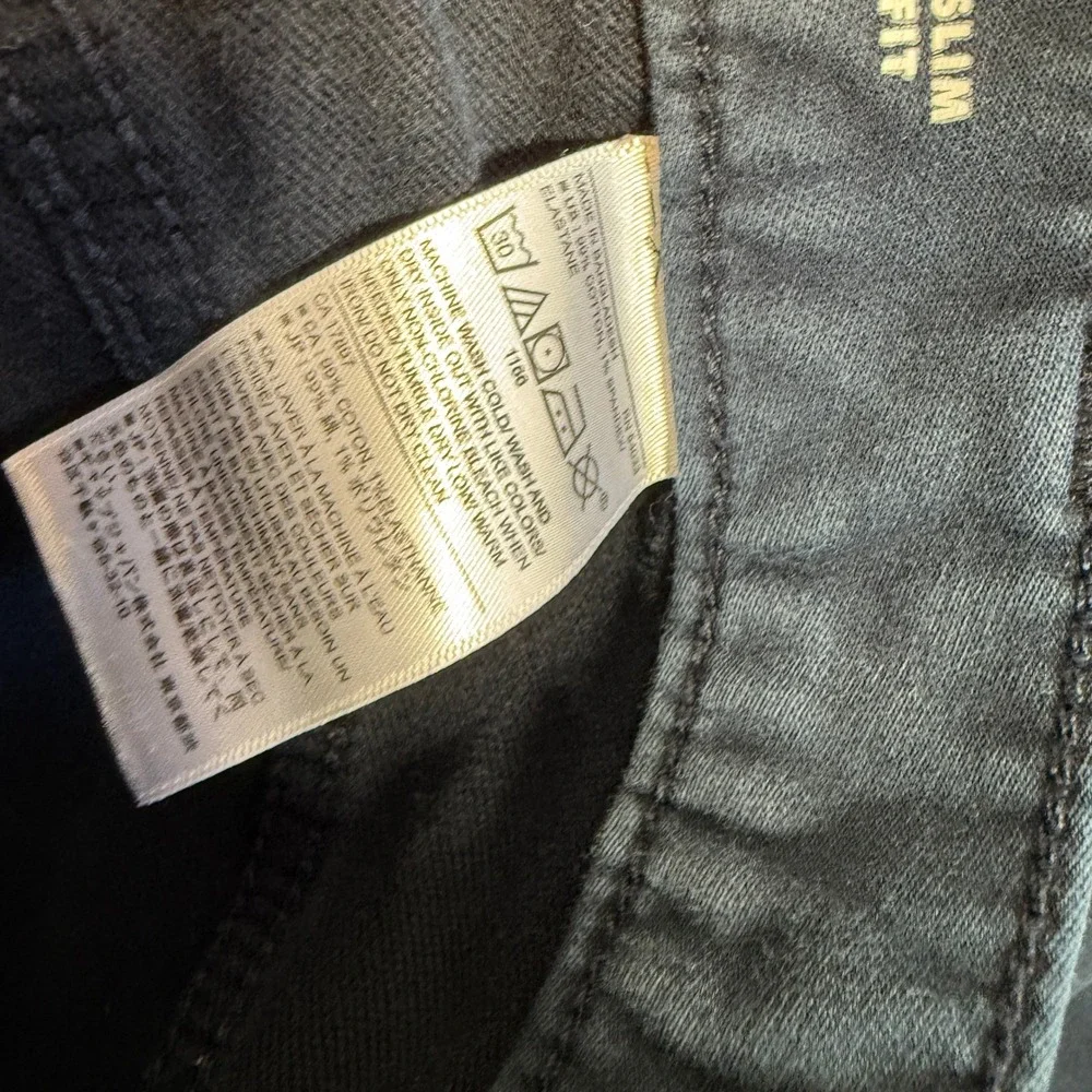 Banana Republic Travel Jean Mens 38x32 Blue Slim Fit Stretch Straight Leg Casual